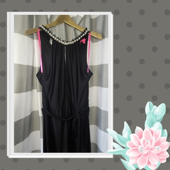 Betsey Johnsons Black Jumpsuit - Picture 1 of 6